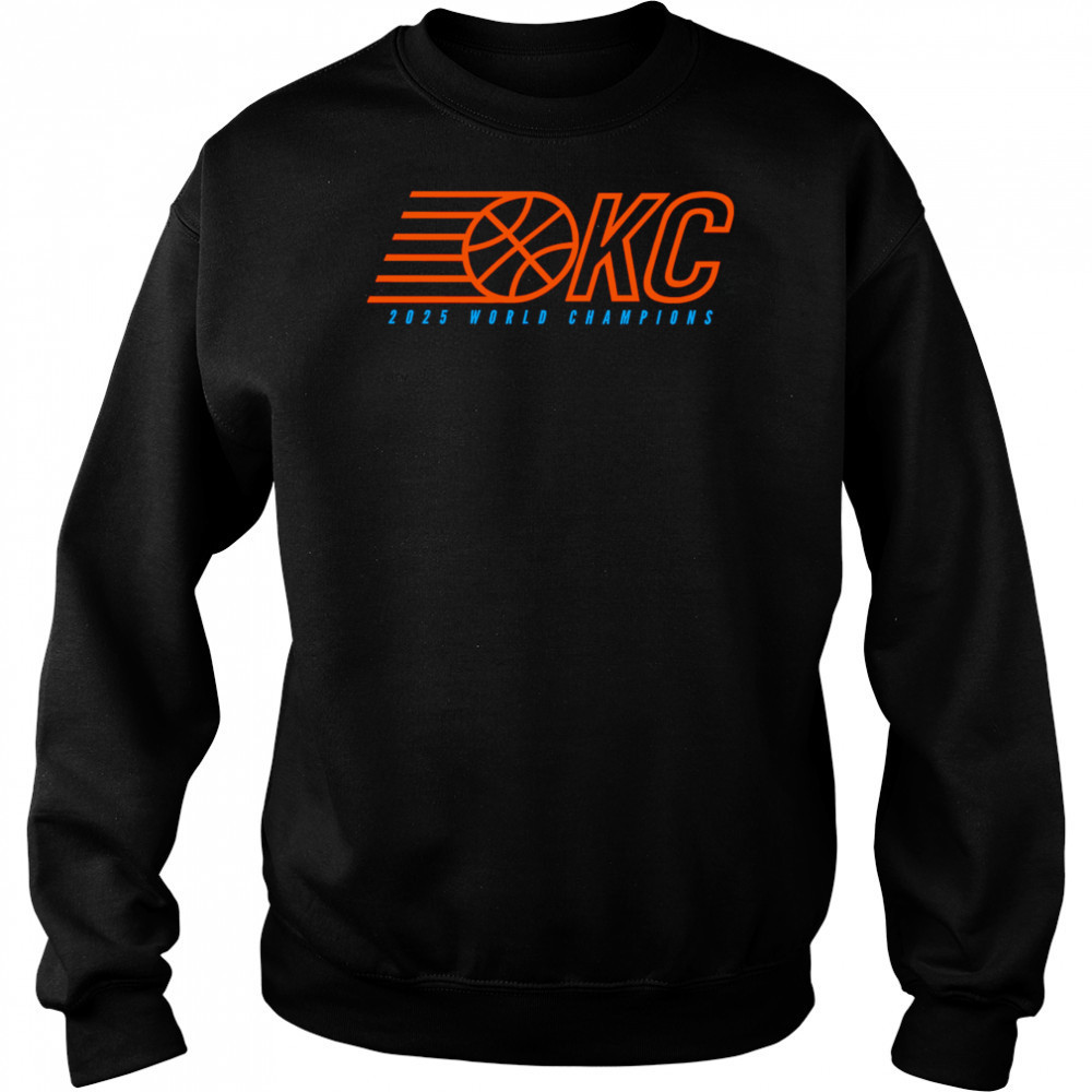 Okc 2025 World Champions Ball shirt Sweatshirt
