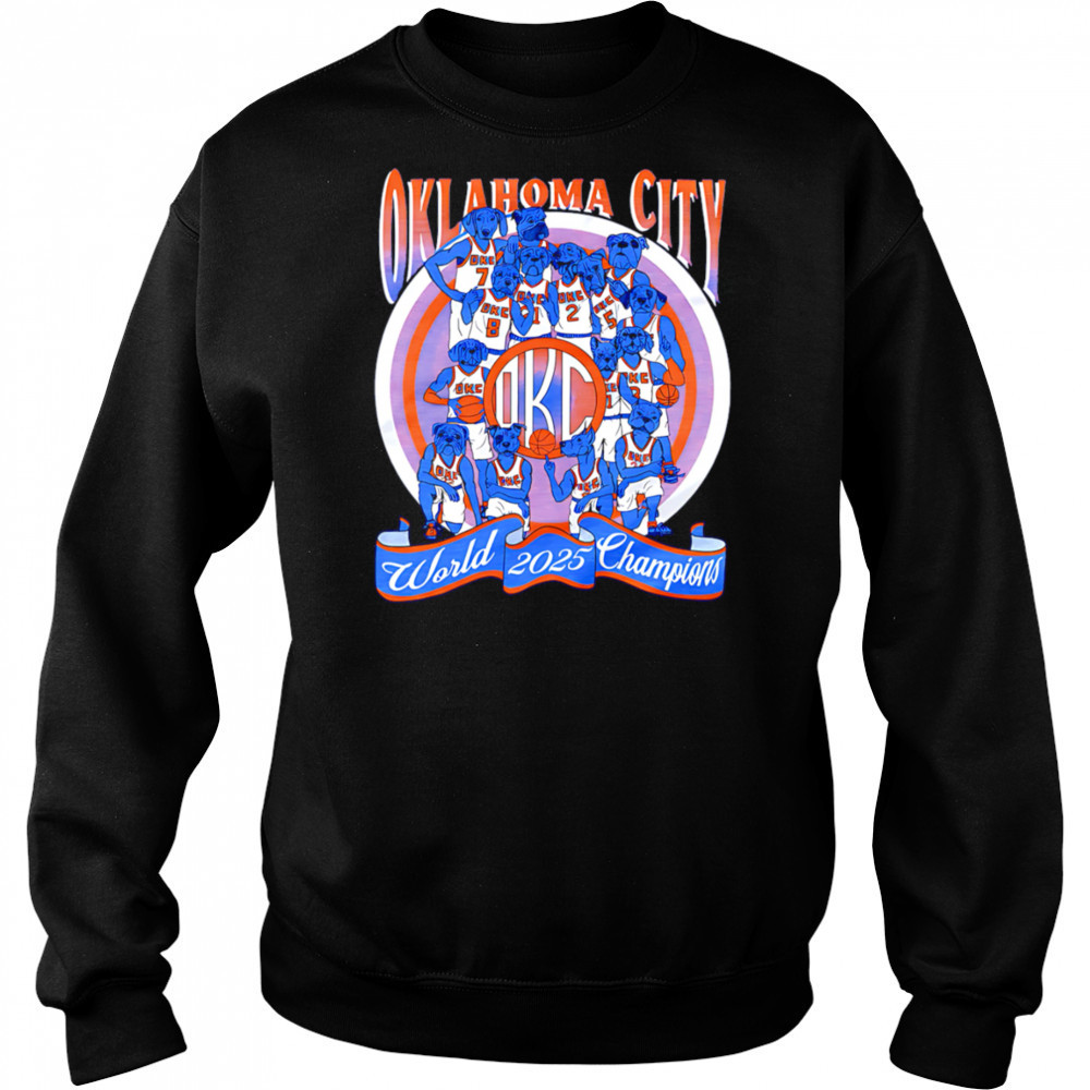 Okc Dogs Champions 2025 shirt Sweatshirt