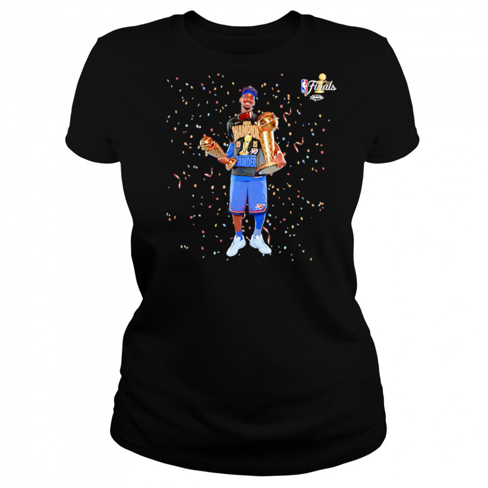 Oklahoma City Thunder Okc 2025 Nba Finals Champions Commemorative shirt Women's T-shirt