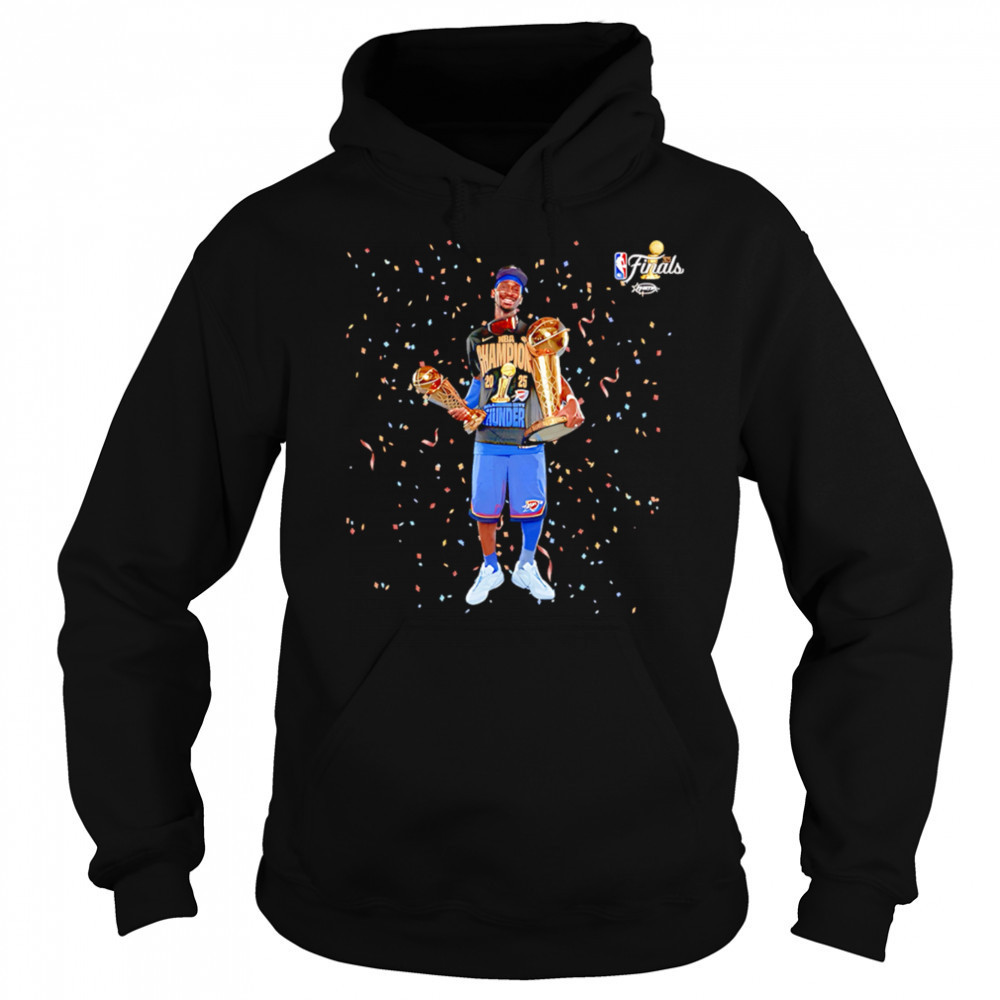 Oklahoma City Thunder Okc 2025 Nba Finals Champions Commemorative shirt Hoodie