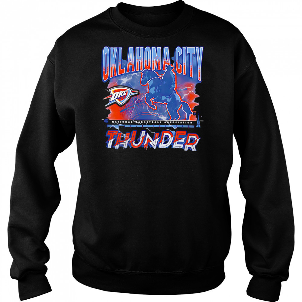 Oklahoma City Thunder Regional Horse Cowboy shirt Sweatshirt