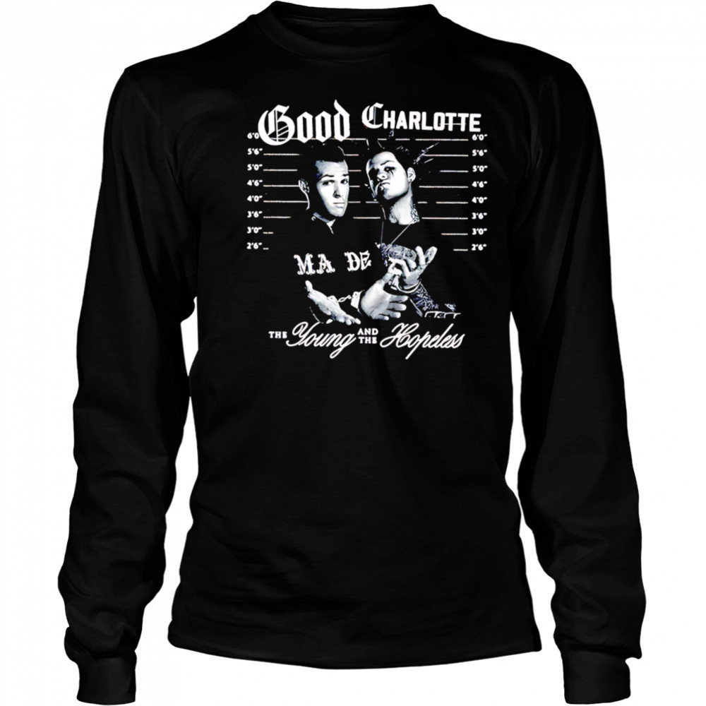 Old School Mugshot made shirt Long Sleeved