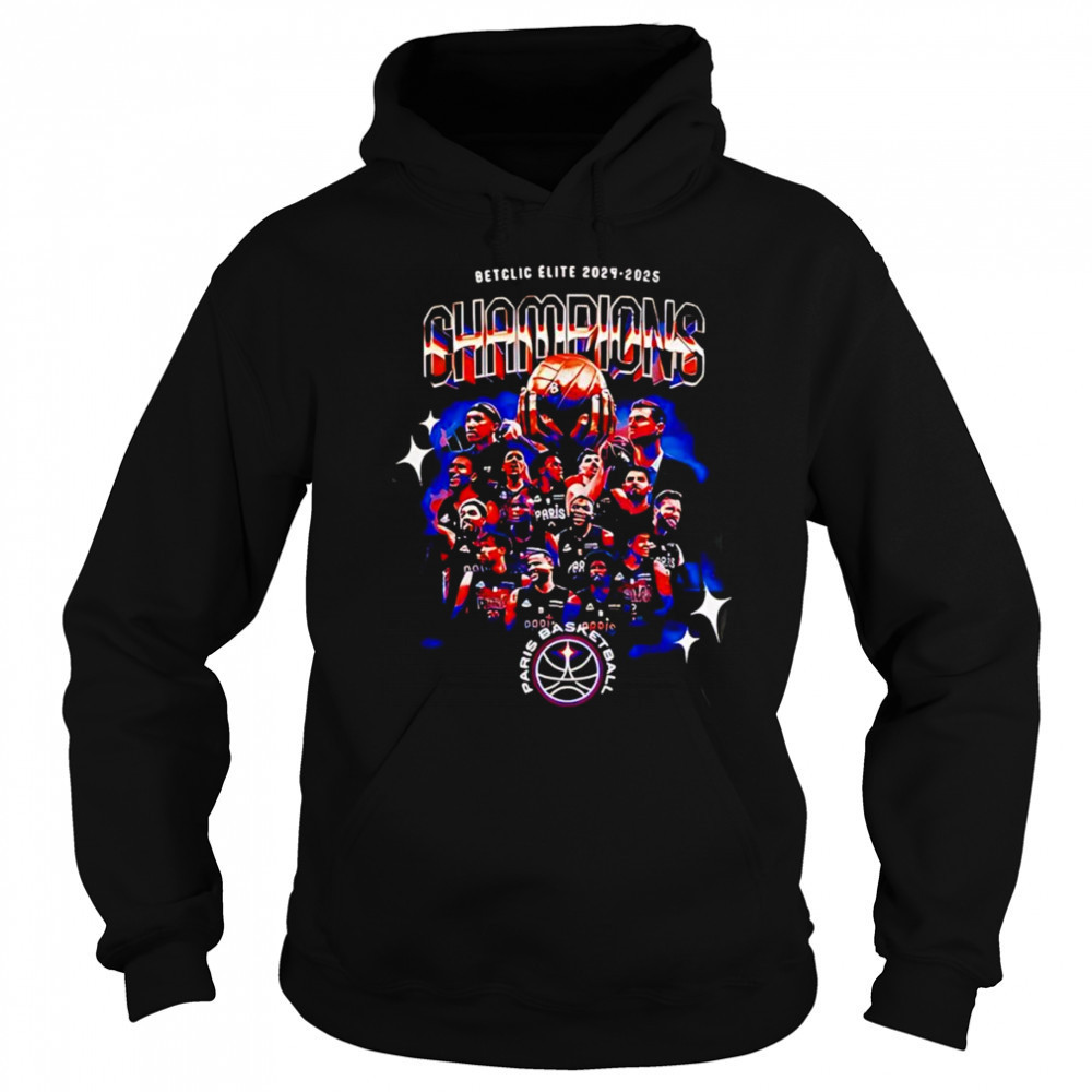 Paris Basketball 2025 Champions de France Hoodie