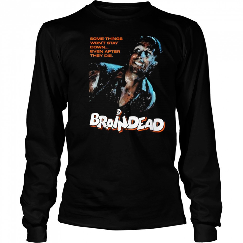 Iron Fortress Braindead Horror Movie T-Shirt Long Sleeved