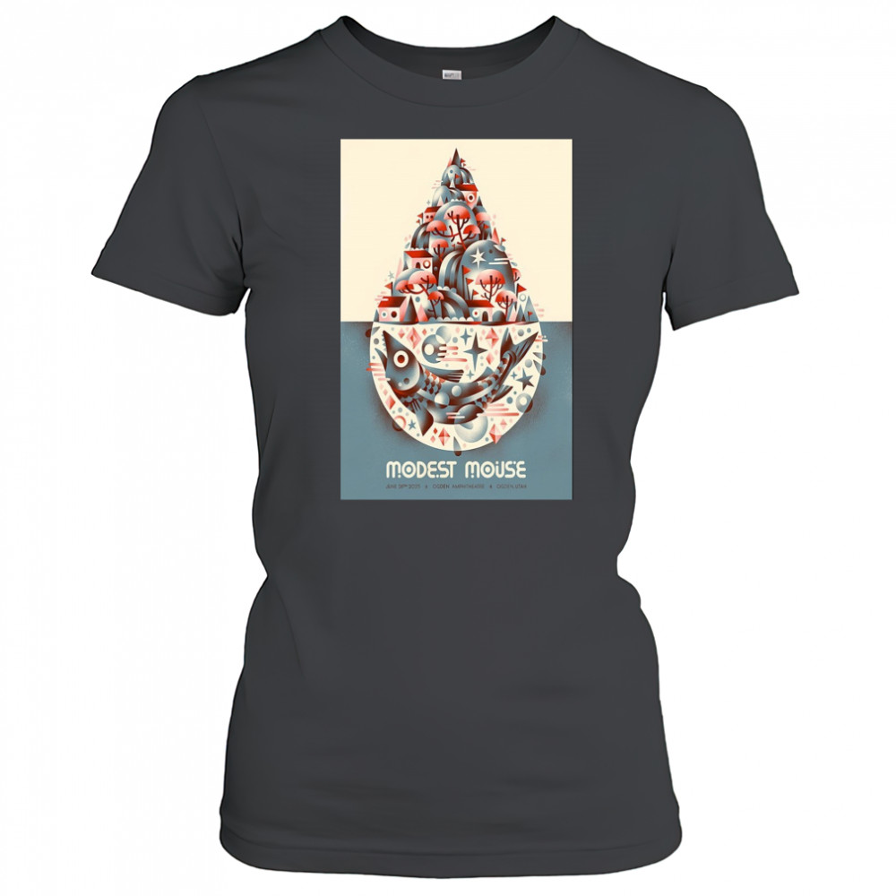 Modest Mouse On June 28 2025 Ogden Amphitheater Show Poster T-Shirt Women's T-shirt