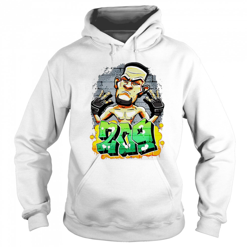 Nate Diaz Stockton 209 graffiti shirt Hoodie