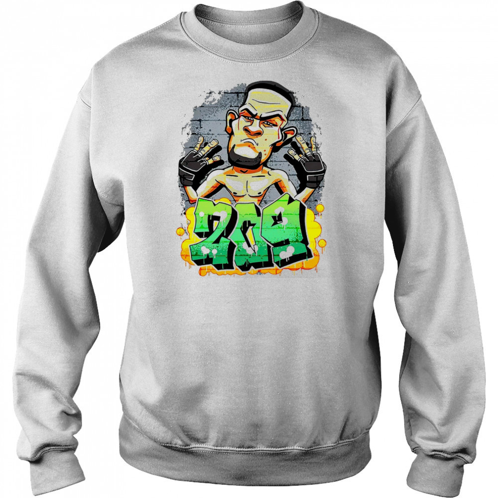Nate Diaz Stockton 209 graffiti shirt Sweatshirt