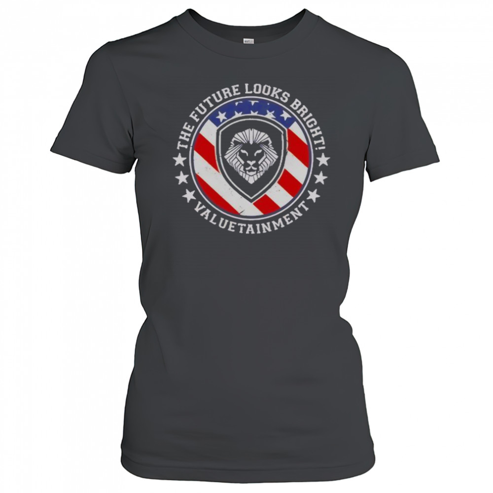 Official Valuetainment Team USA VT American Flag T-Shirt Women's T-shirt