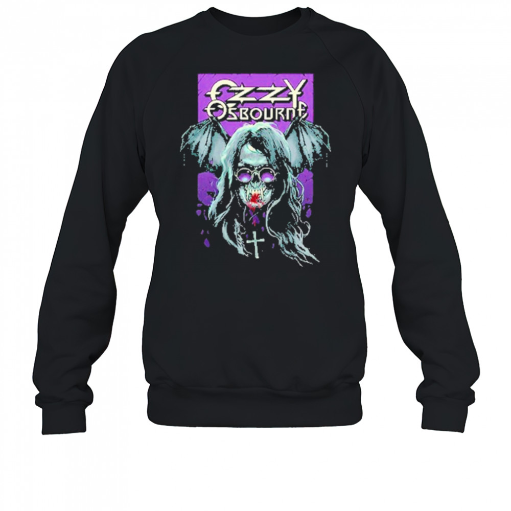 Ozzy Osbourne Bat T-Shirt Hoodie