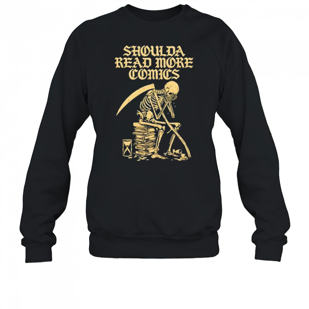 Scott Snyder With Shoulda Read More Comics T-Shirt Hoodie