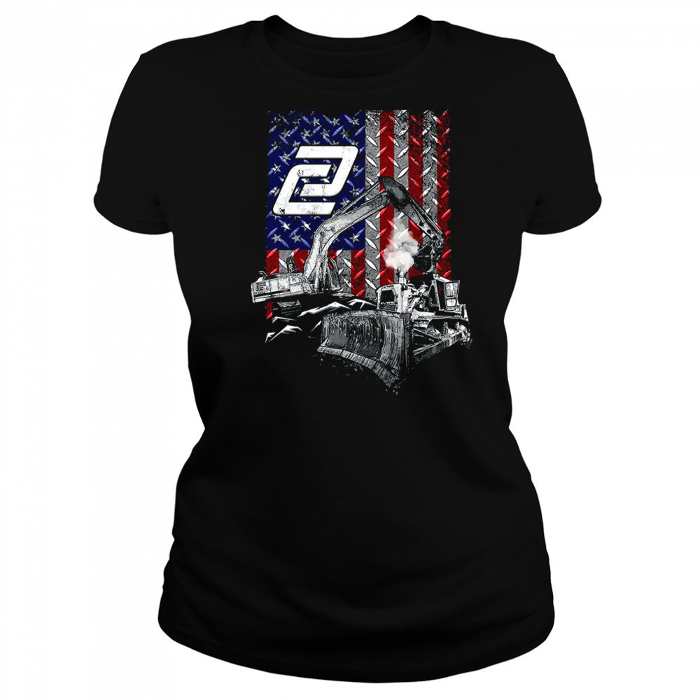 2025 Dc Heavy Equipment Flag T-Shirt Women's T-shirt