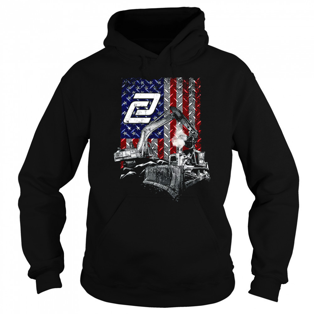 2025 Dc Heavy Equipment Flag T-Shirt Hoodie