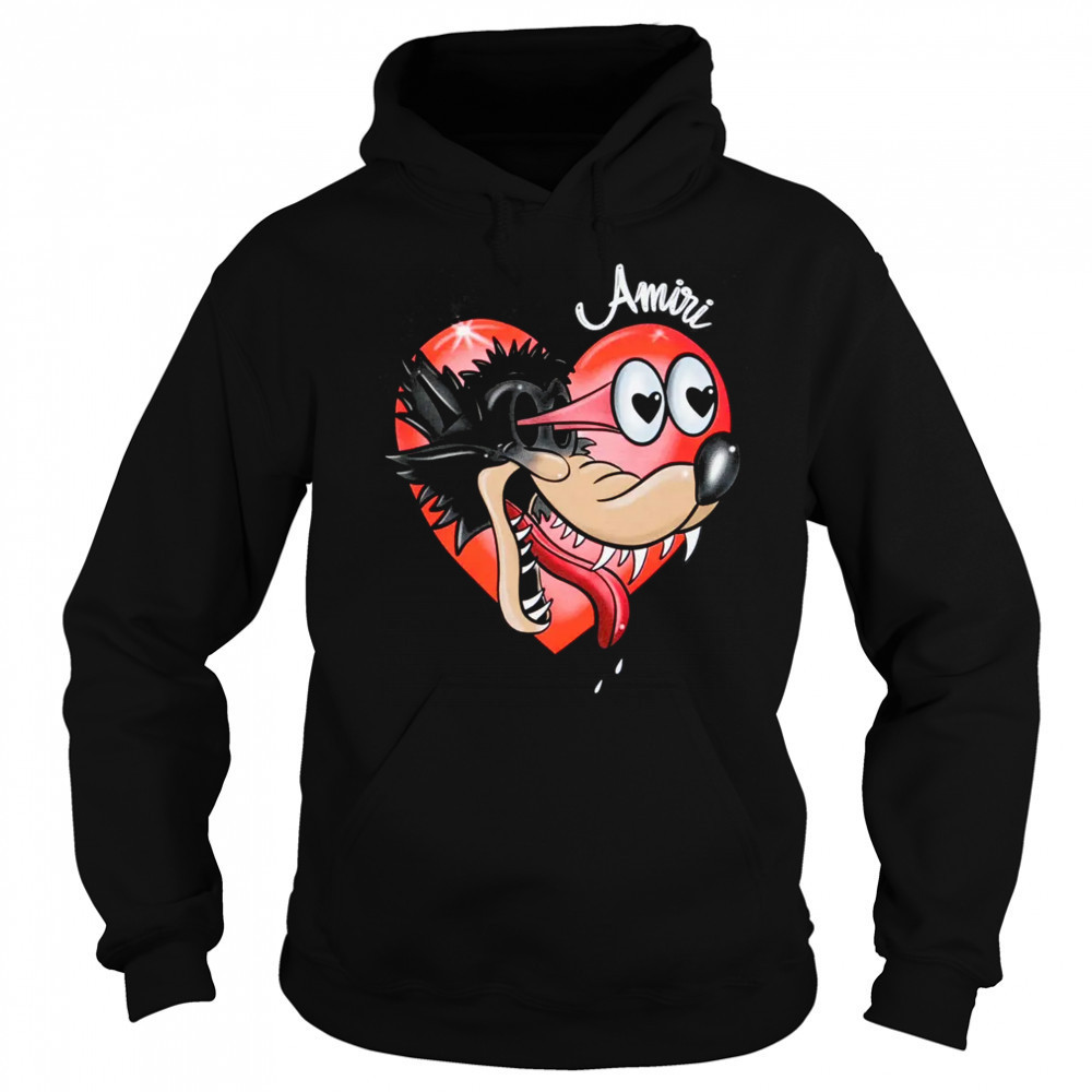 Amiri Hopeless Romantic T-Shirt Hoodie