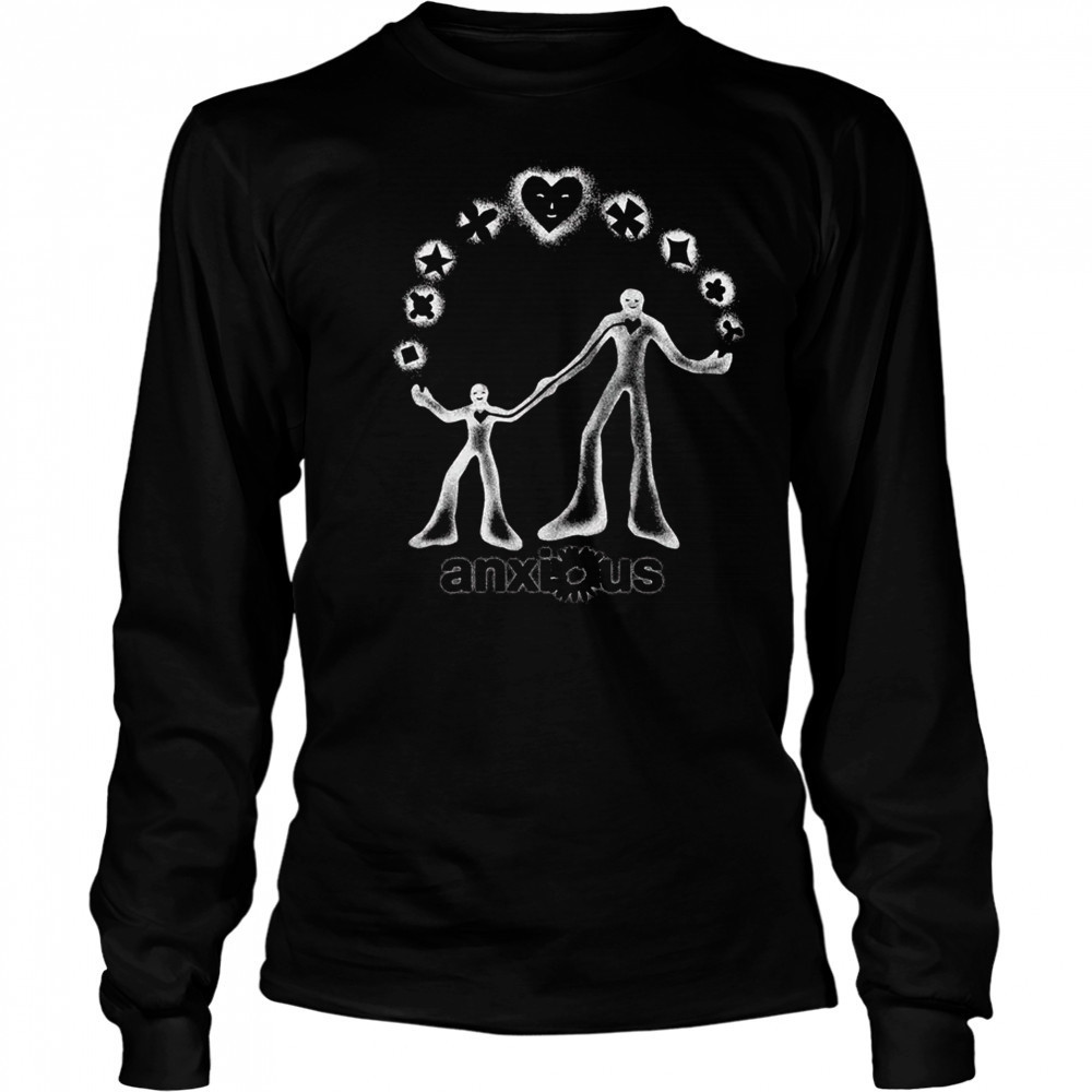 Anxious Airbrush T-Shirt Long Sleeved