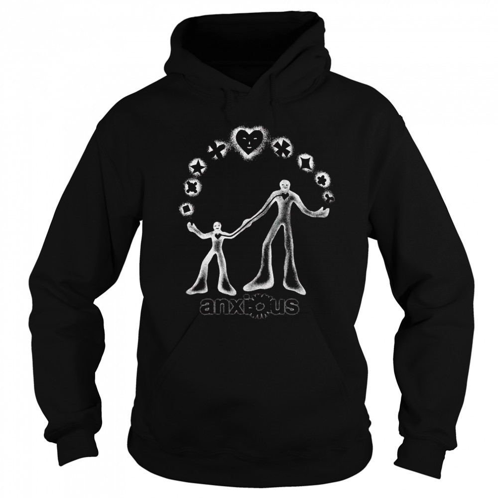 Anxious Airbrush T-Shirt Hoodie