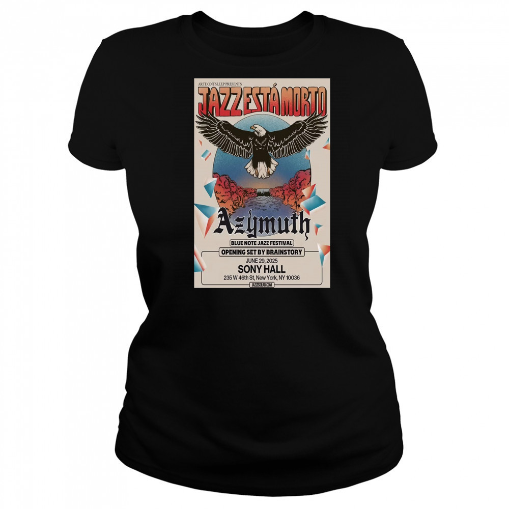Azymuth Sony Hall New York, NY 06.29.2025 Poster T-Shirt Women's T-shirt