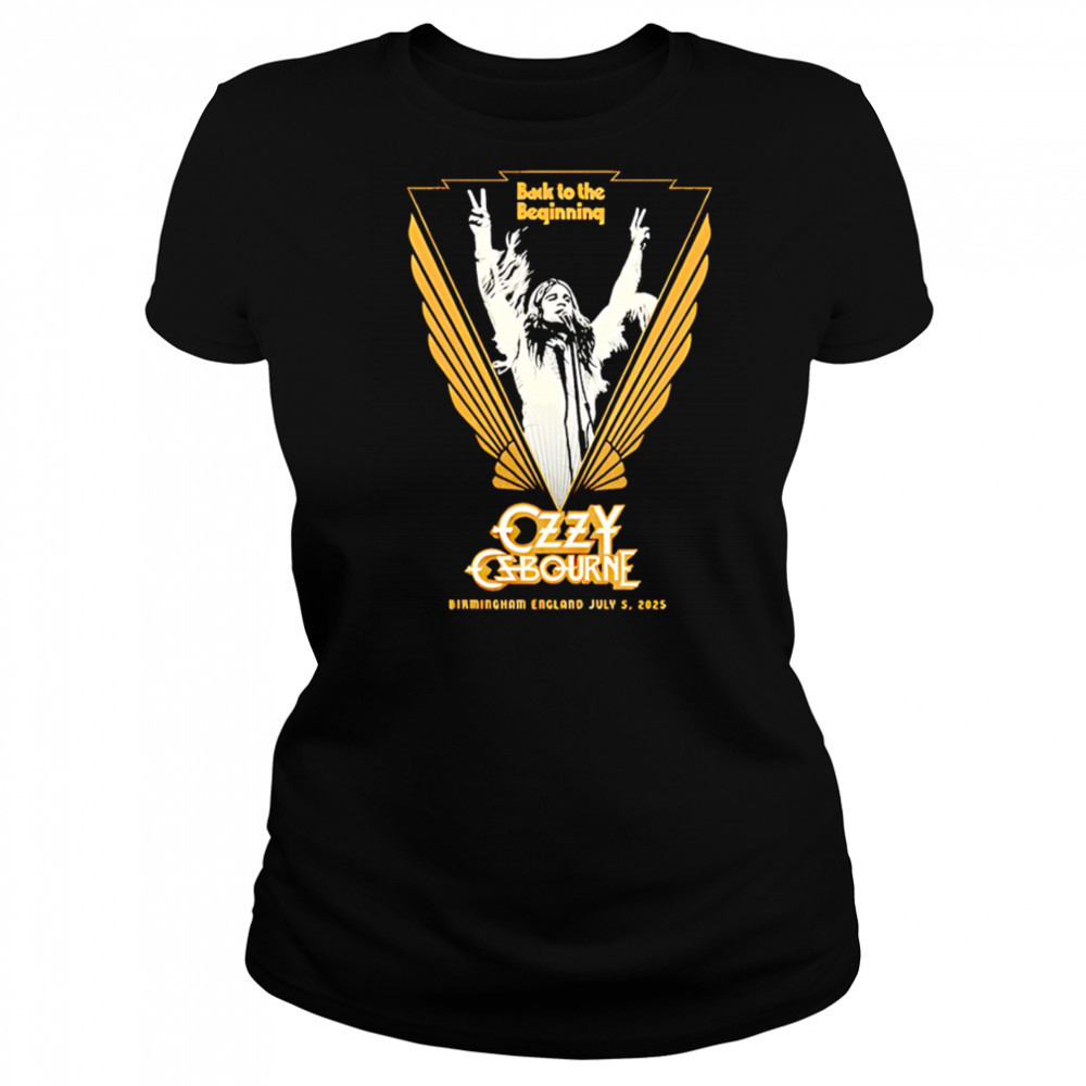 Back To The Beginning Ozzy Osbourne 2025 shirt Women's T-shirt