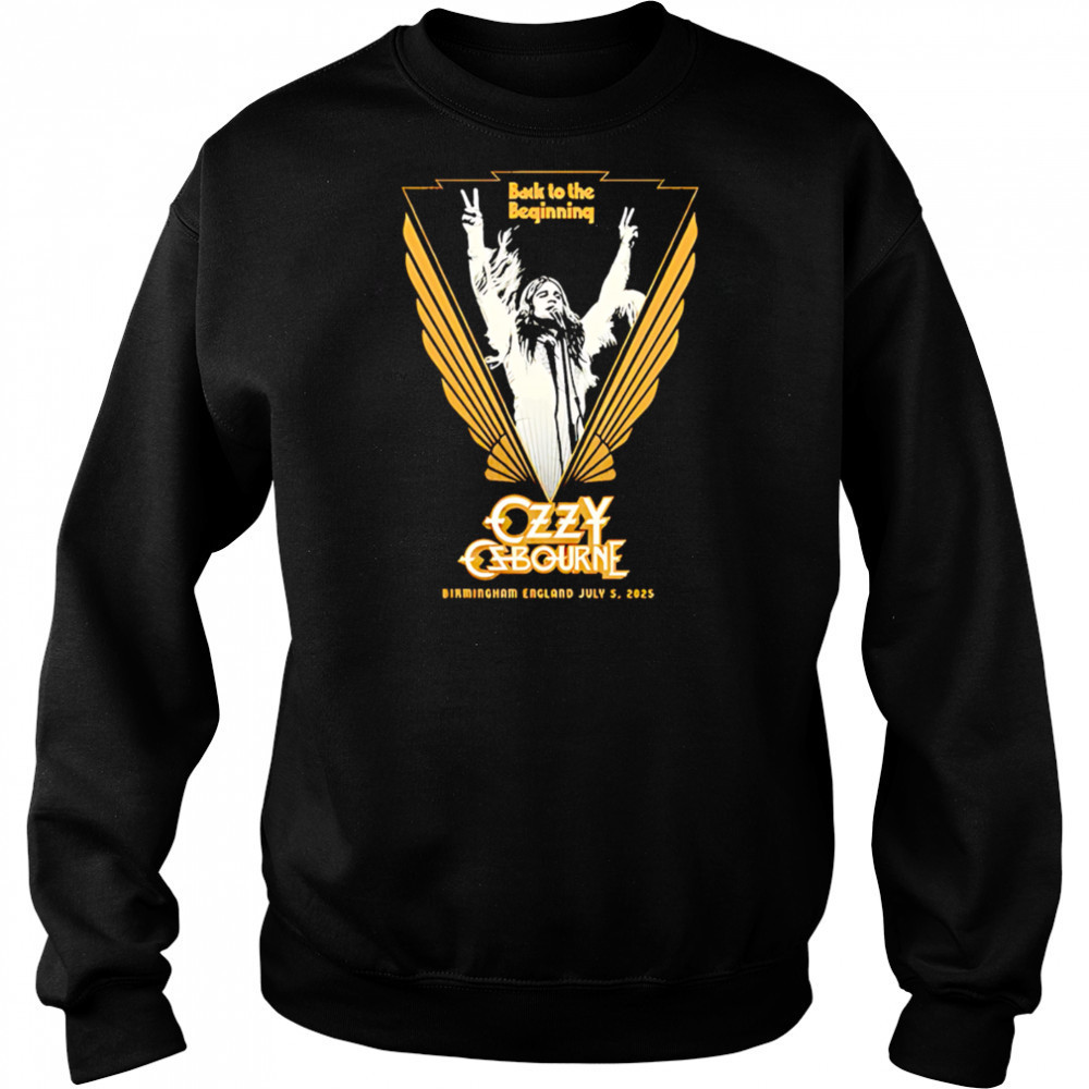 Back To The Beginning Ozzy Osbourne 2025 shirt Sweatshirt
