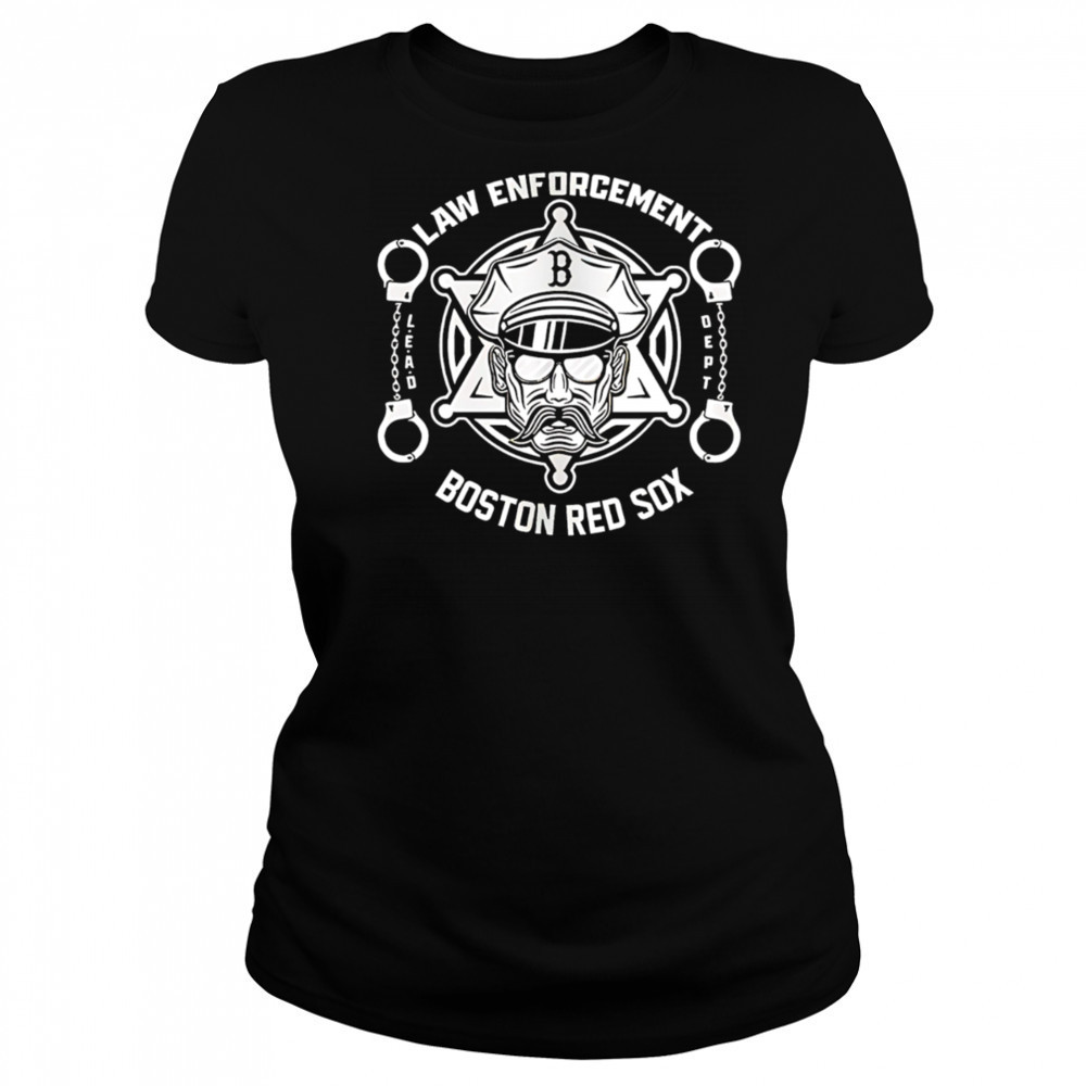 Boston Red Sox Law Enforcement Appreciation Day Baseball shirt Women's T-shirt
