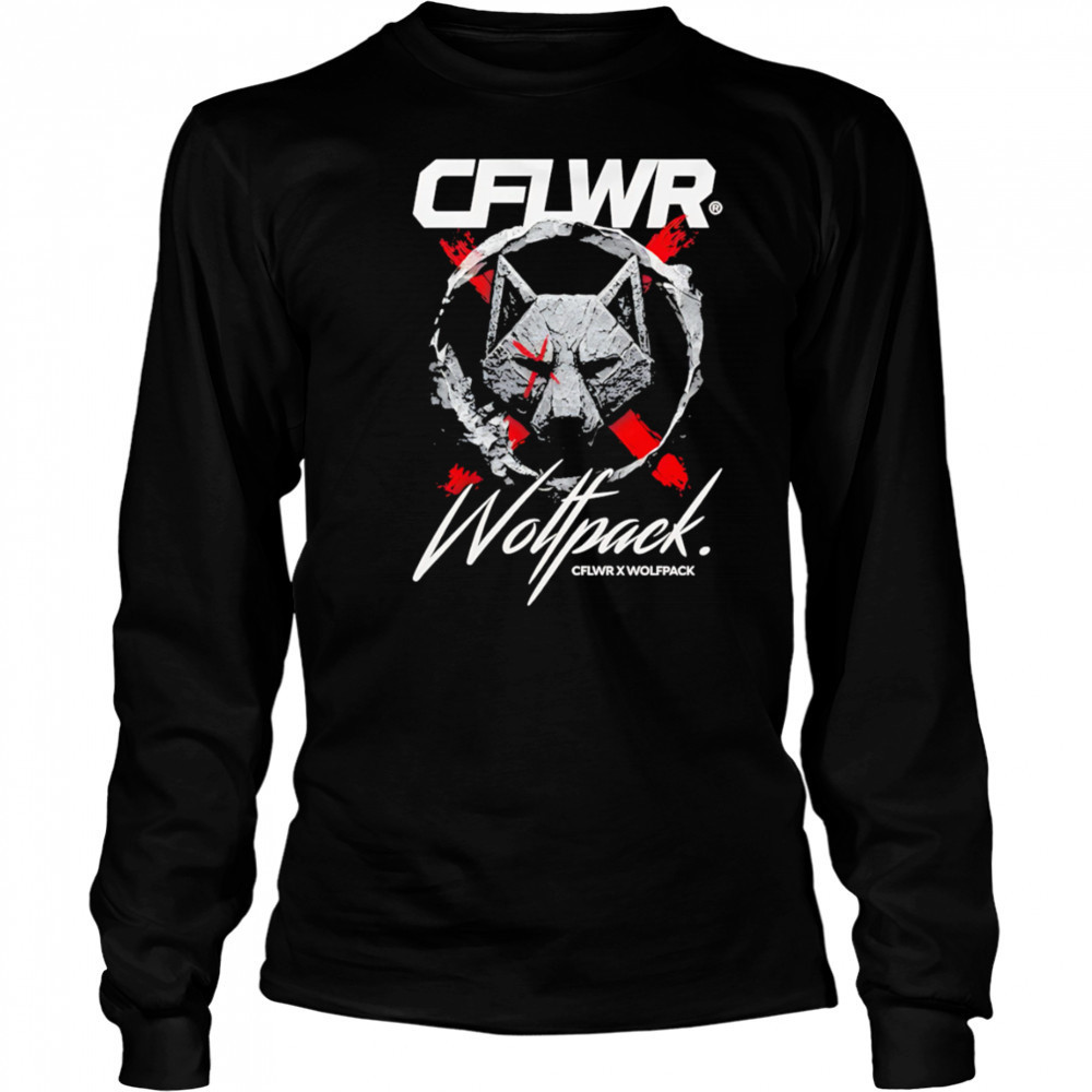 CFLWR x Wolfpack retro shirt Long Sleeved