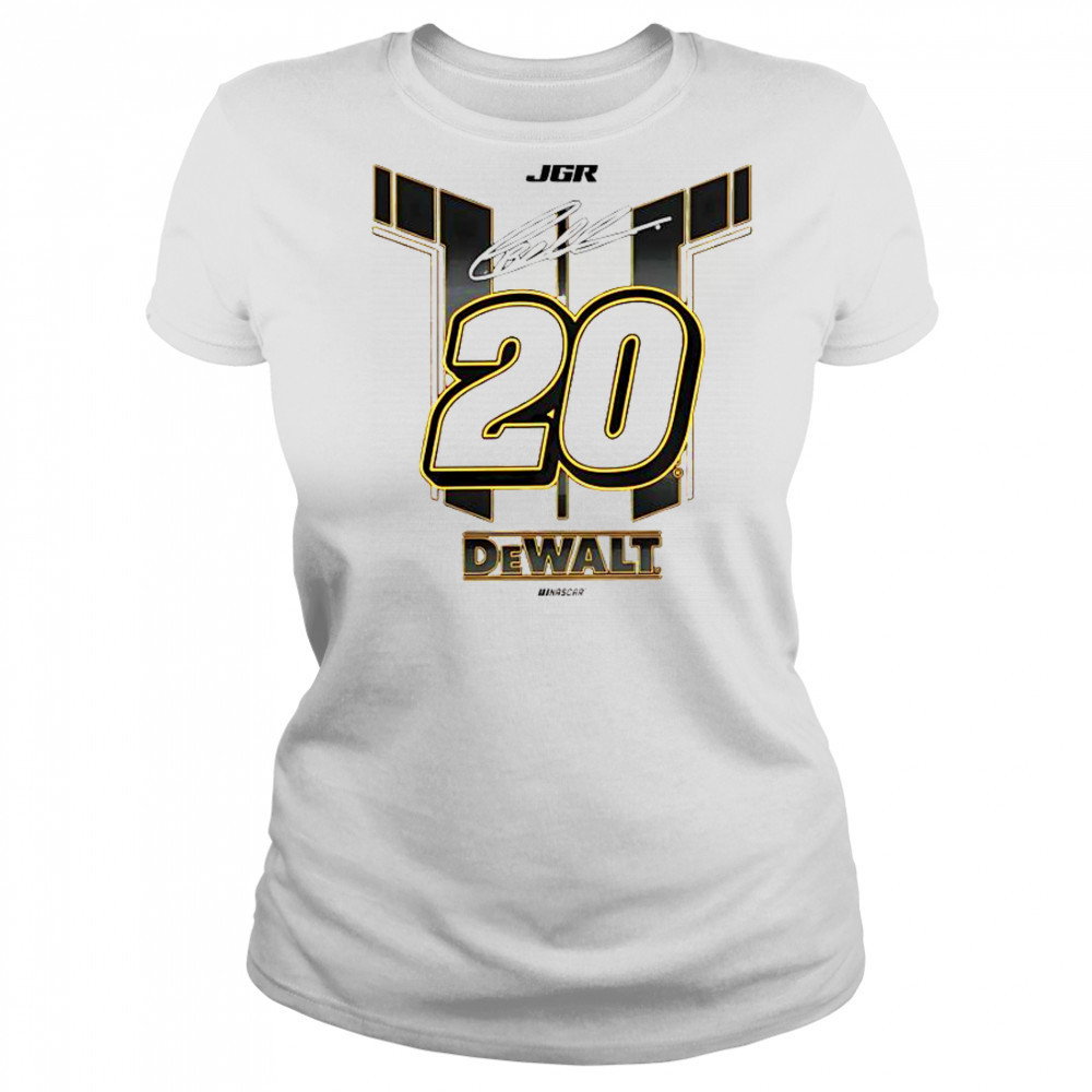 Christopher Bell #20 Dewalt Joe Gibbs Racing Team Signature T-Shirt Women's T-shirt