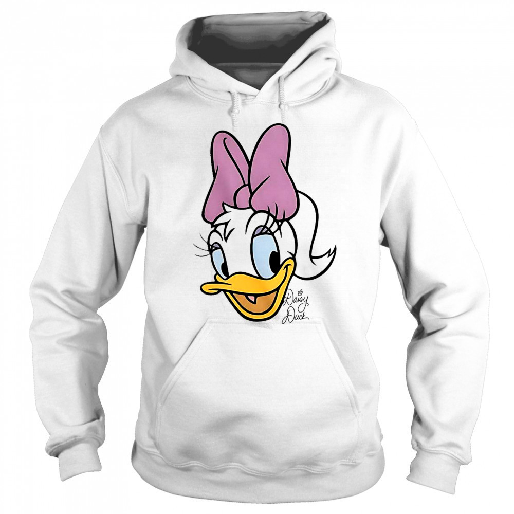Daisy Duck Disney Big Face T-Shirt Hoodie