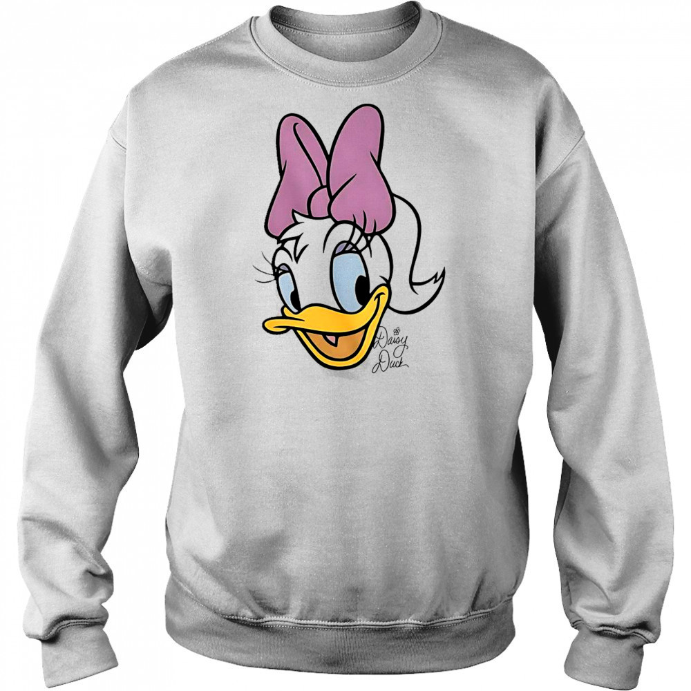 Daisy Duck Disney Big Face T-Shirt Sweatshirt