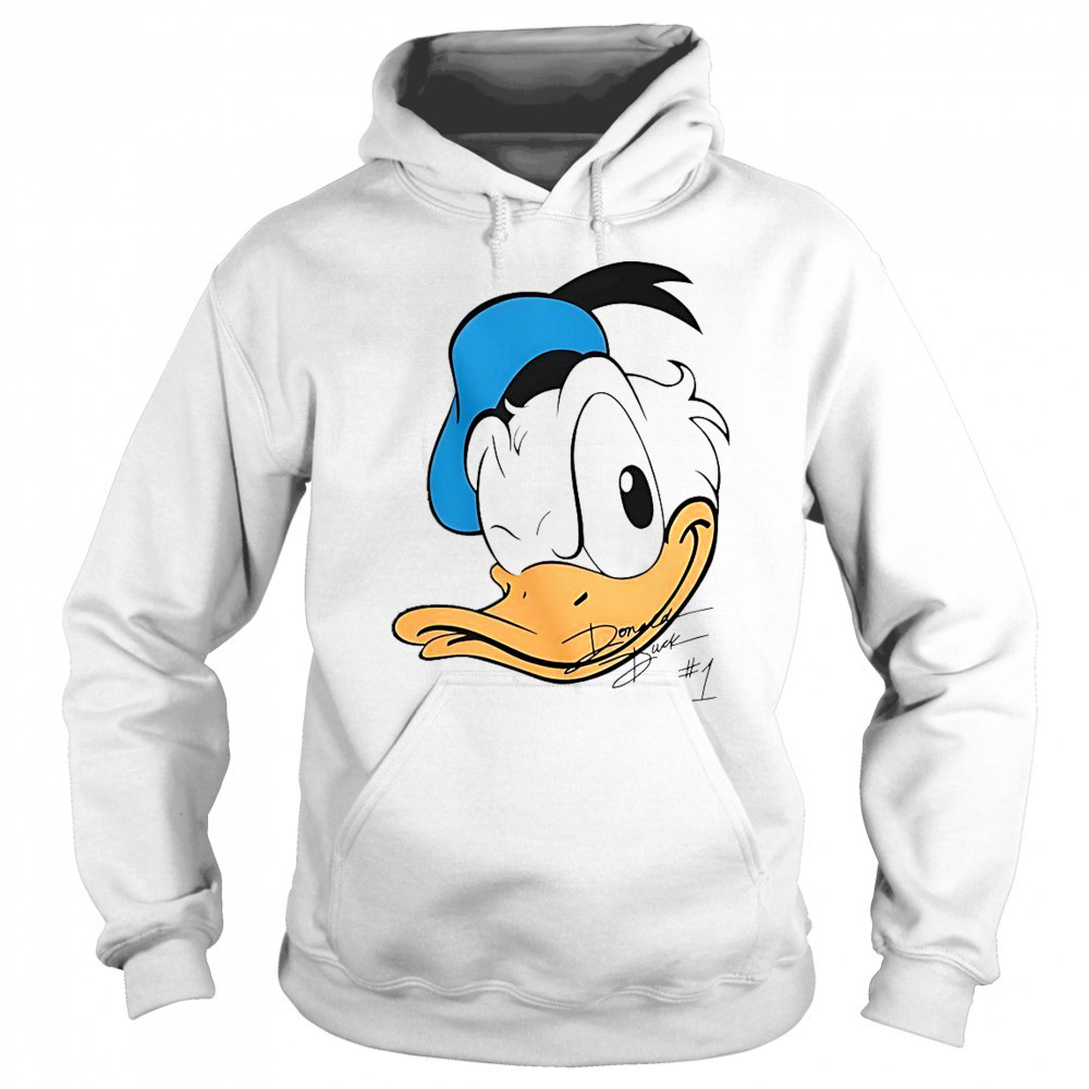Donald Duck Disney Big Face T-Shirt Hoodie