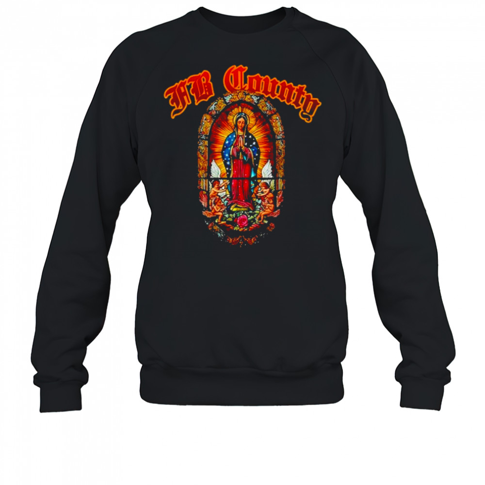 Fb County Stain Glass Heavy Hard T-Shirt Hoodie