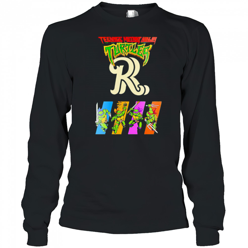 Frisco Roughriders Teenage Mutant Ninja Turtles Night Baseball shirt Long Sleeved