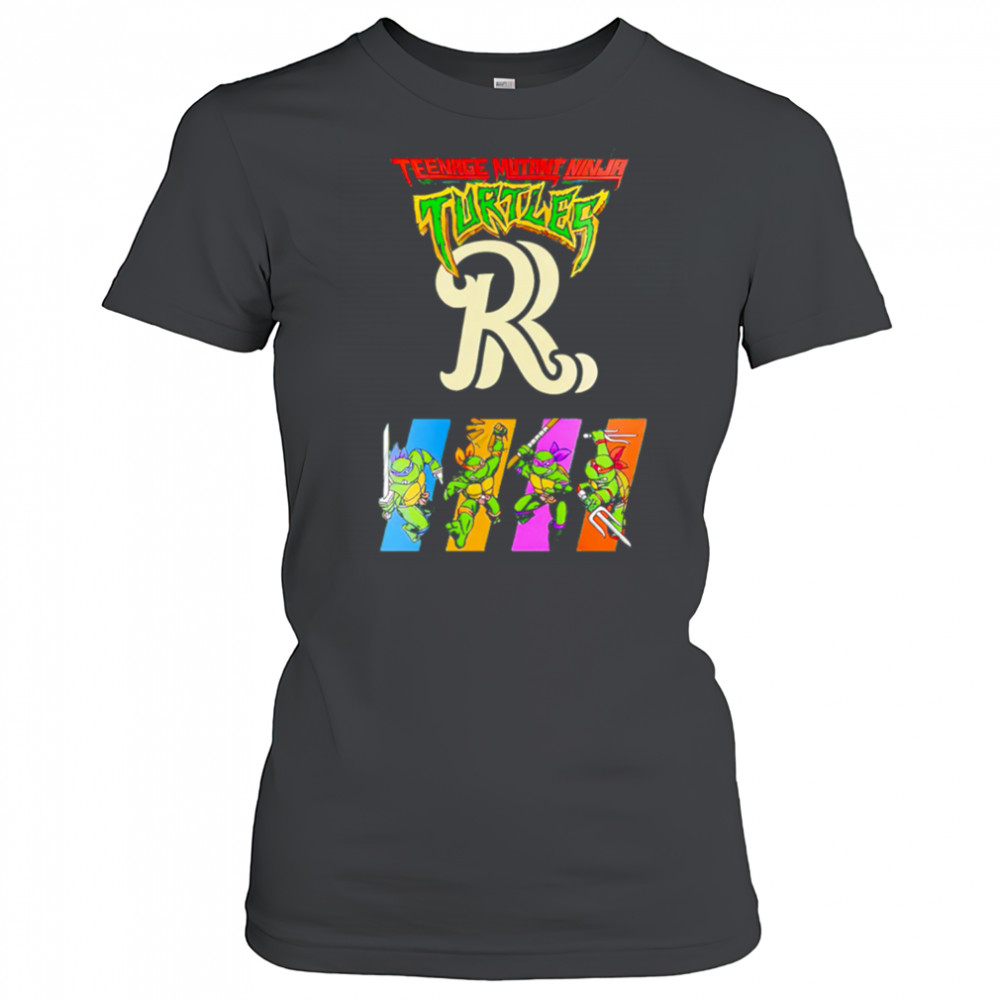 Frisco Roughriders Teenage Mutant Ninja Turtles Night Baseball shirt Women's T-shirt