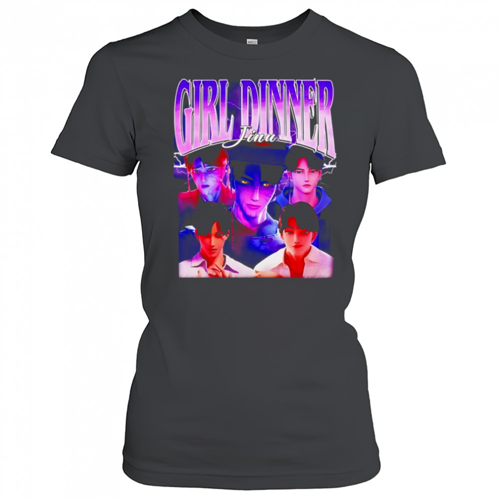 Girl Dinner Jinu Kpop bootleg shirt Women's T-shirt