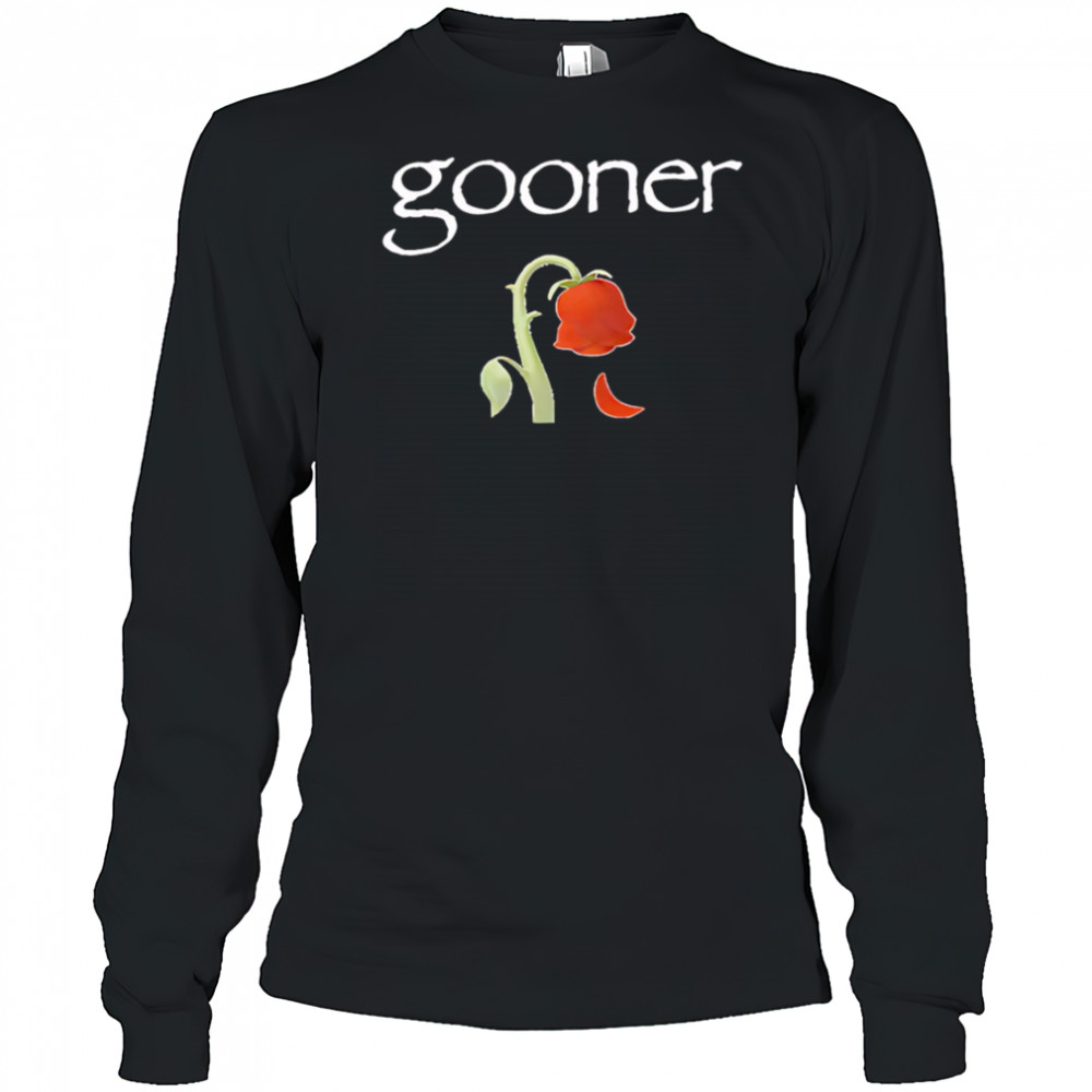 Gooner rose shirt Long Sleeved