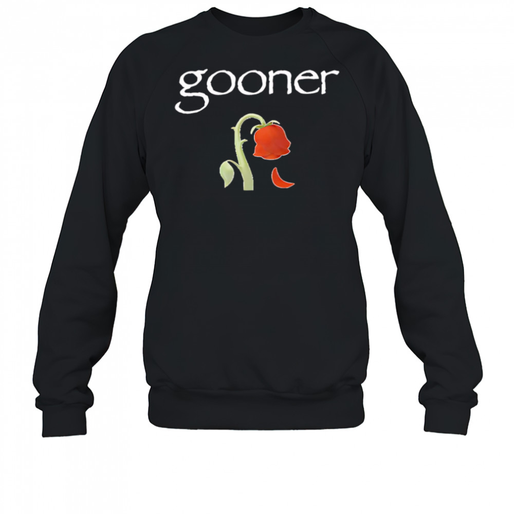 Gooner rose shirt Hoodie