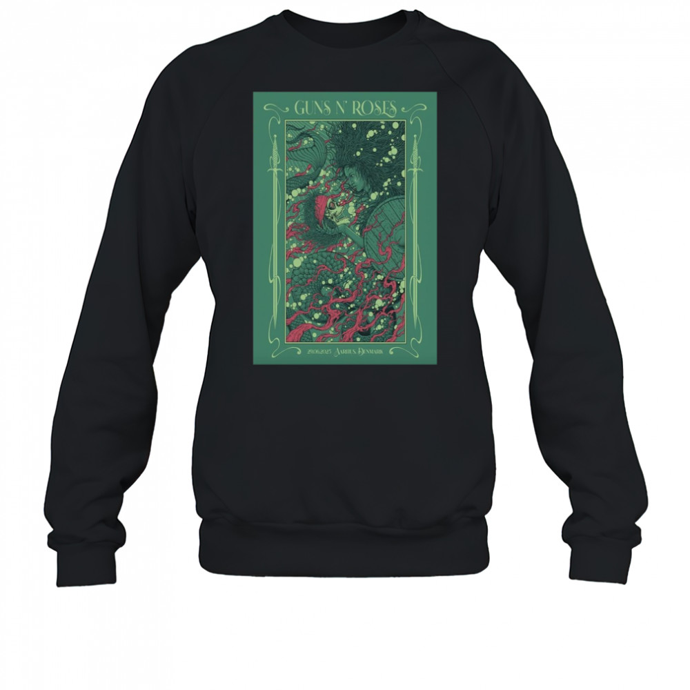 Guns N’ Roses Poster June 29 2025 Eskelunden Aarhus DK T-Shirt Hoodie