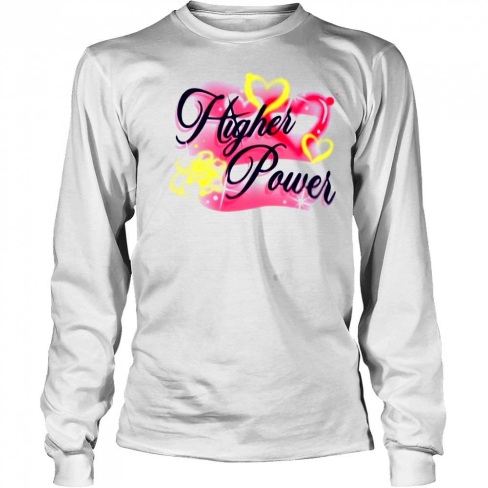 Higher Power Airbrush T-Shirt Long Sleeved