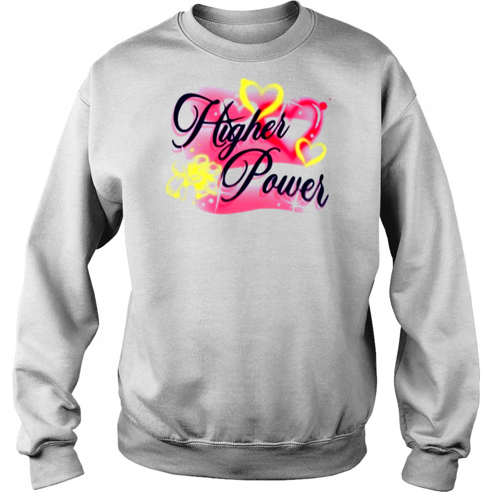 Higher Power Airbrush T-Shirt Sweatshirt