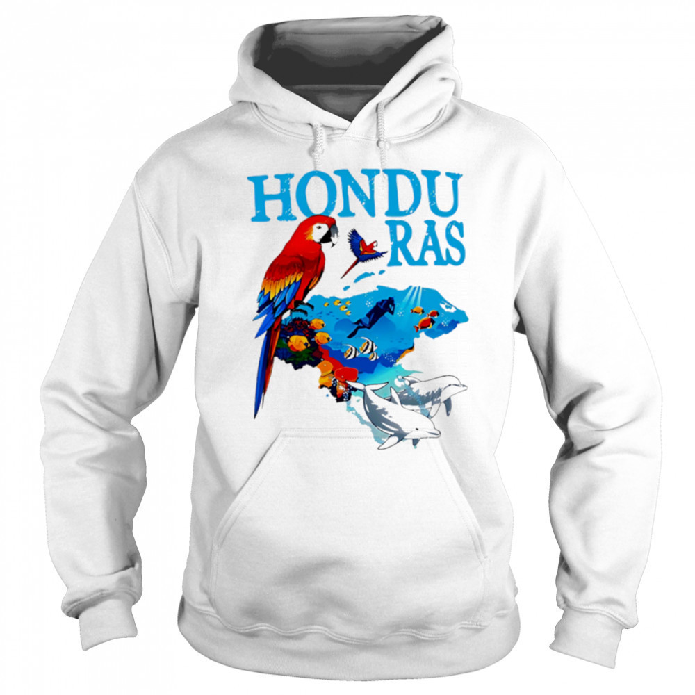 Honduras Macaw shirt Hoodie