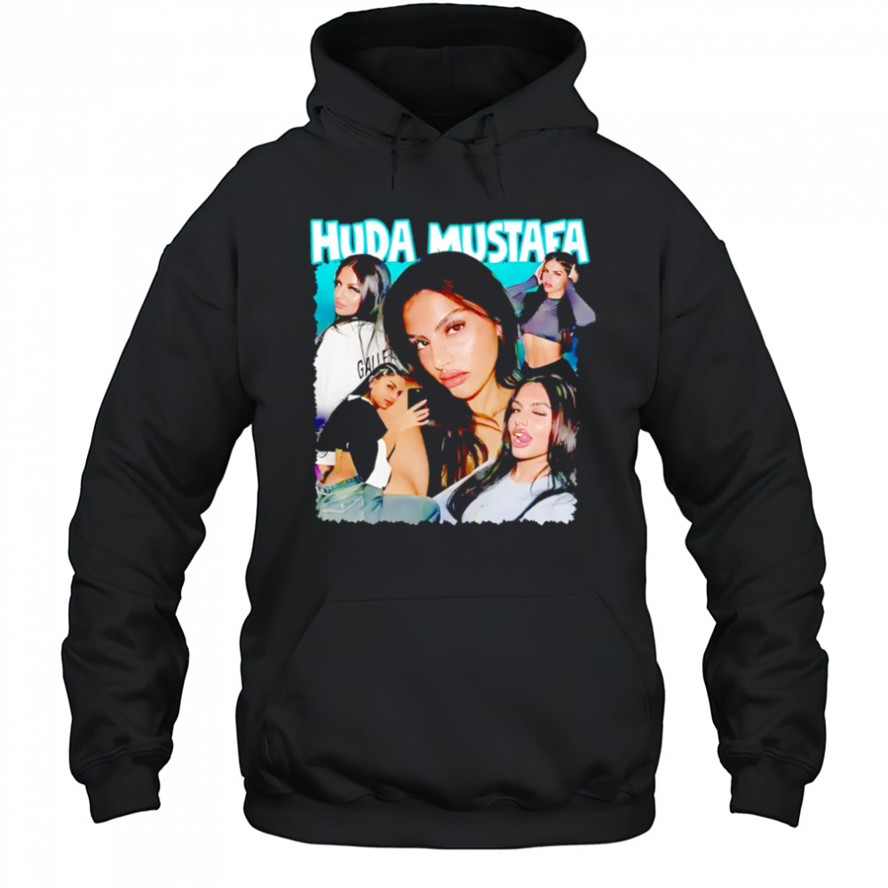 Huda Mustafa graphic shirt Sweatshirt