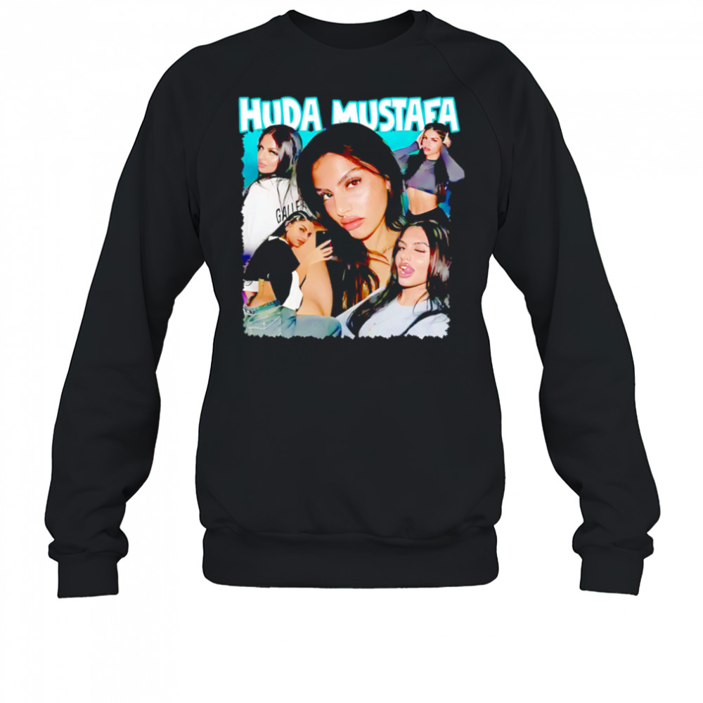 Huda Mustafa graphic shirt Hoodie