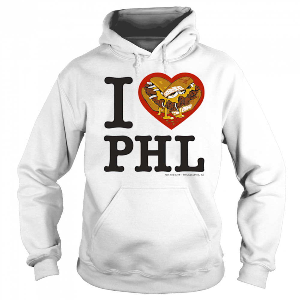 I Love PHL Hamburguesa shirt Hoodie
