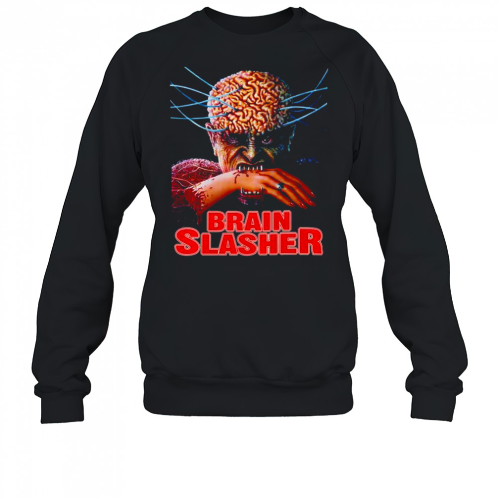 Iron Fortress Records Brain Slasher Horror T-Shirt Hoodie