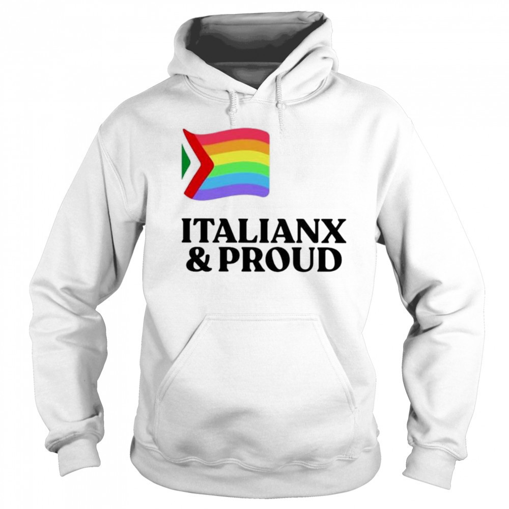 Italianx & Proud T-Shirt Hoodie