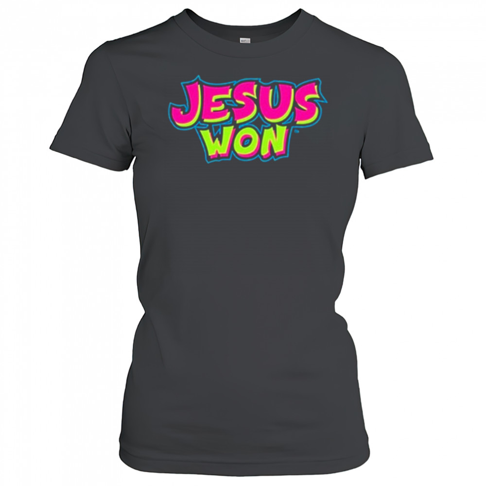 Jesus Won T-Shirt Women's T-shirt