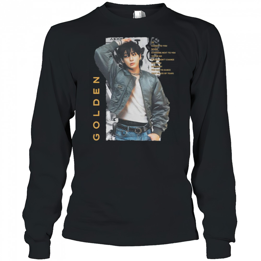 Jung Kook Golden 2025 T-Shirt Long Sleeved