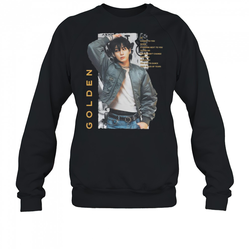 Jung Kook Golden 2025 T-Shirt Hoodie