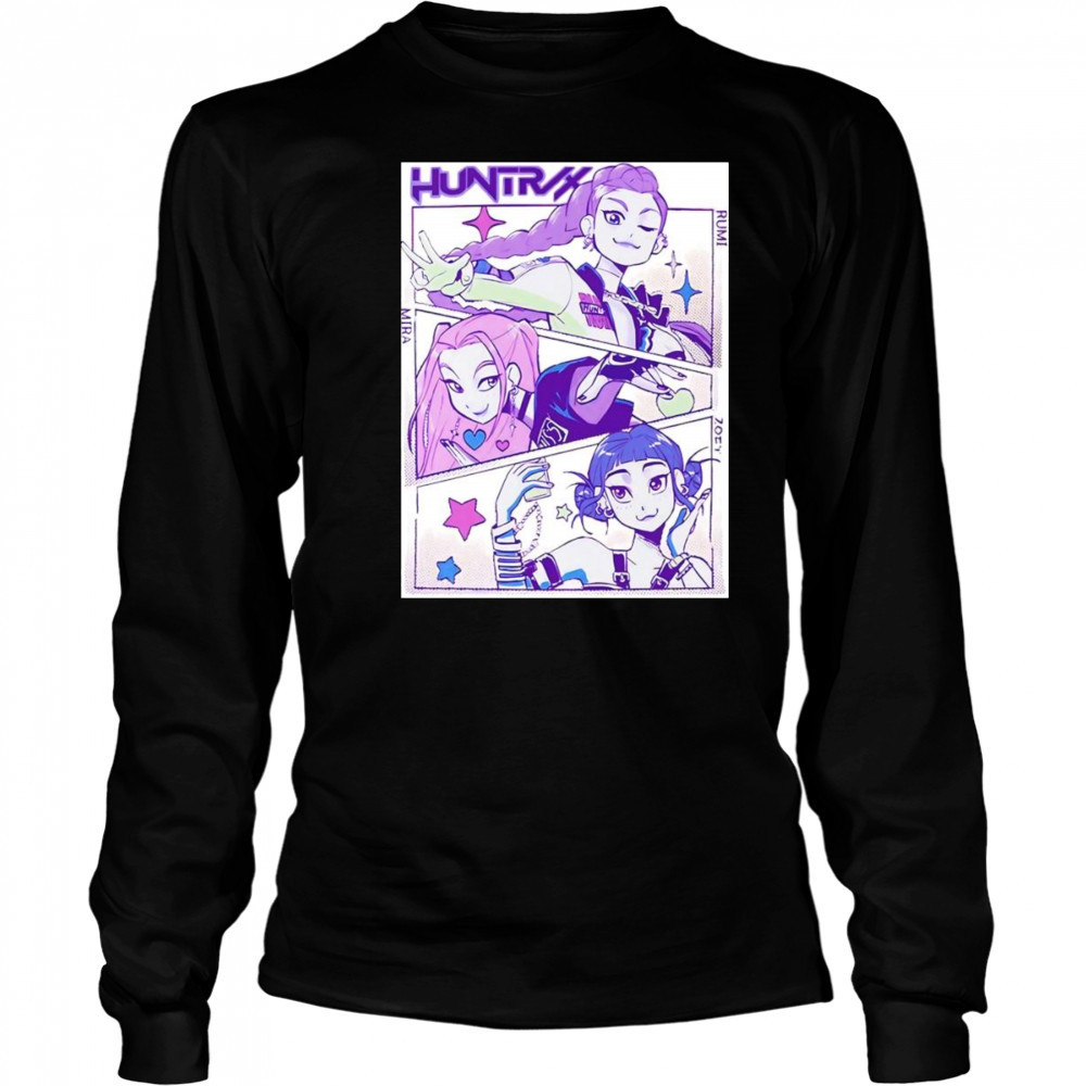 K-POP Demon Hunters Huntrix shirt Long Sleeved