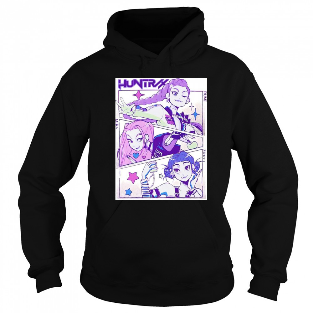 K-POP Demon Hunters Huntrix shirt Hoodie