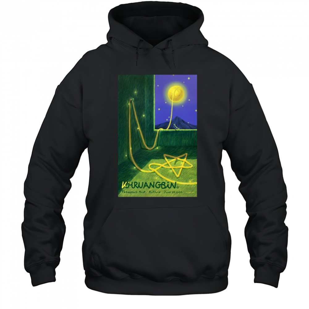 Khruangbin Poster June 29 2025 Thompson’s Point Portland ME T-Shirt Sweatshirt