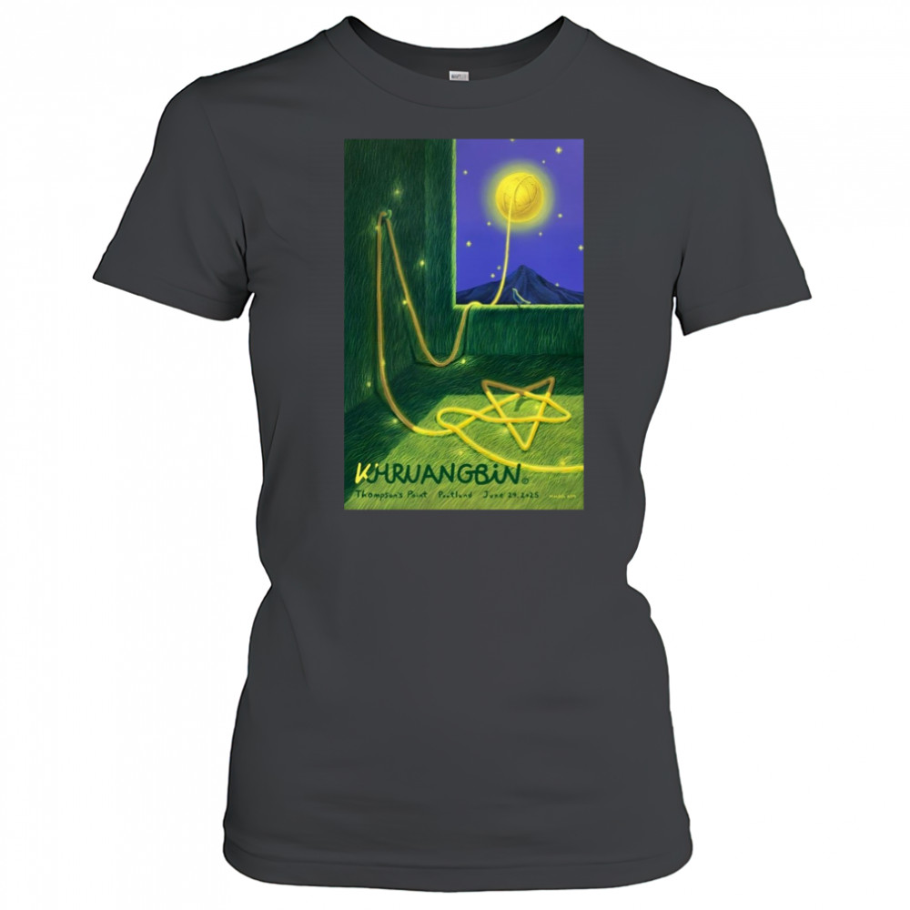 Khruangbin Poster June 29 2025 Thompson’s Point Portland ME T-Shirt Women's T-shirt
